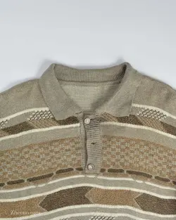 بافت وینتیج دکمه دار