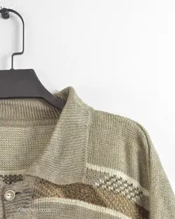 بافت وینتیج دکمه دار