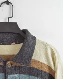 بافت وینتیج دکمه دار