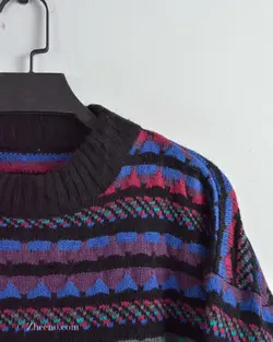 بافت وینتیج چند رنگ