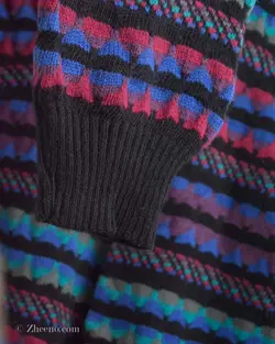 بافت وینتیج چند رنگ