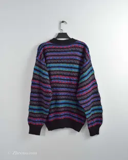 بافت وینتیج چند رنگ