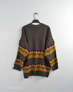 بافت وینتیج قهوه ای