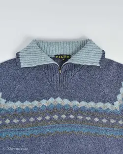 بافت وینتیج نیم زیپ Pilar