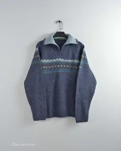 بافت وینتیج نیم زیپ Pilar