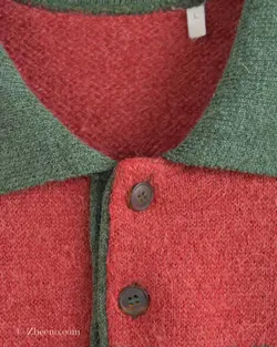 بافت وینتیج دکمه دار