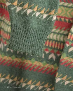 بافت وینتیج دکمه دار