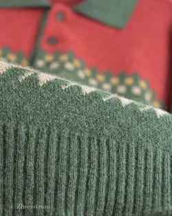 بافت وینتیج دکمه دار