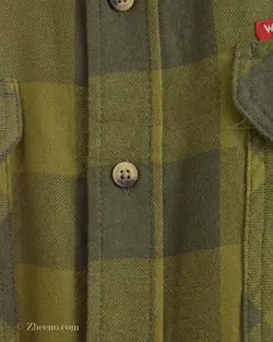 پیراهن پشمی Wrangler سبز