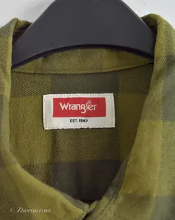 پیراهن پشمی Wrangler سبز
