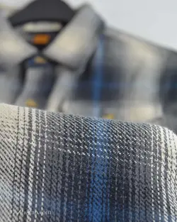 پیراهن پشمی ضخیم Tailor Vintage آبی کرم