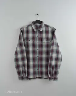 پیراهن پشمی ضخیم Tailor Vintage آبی زرشکی