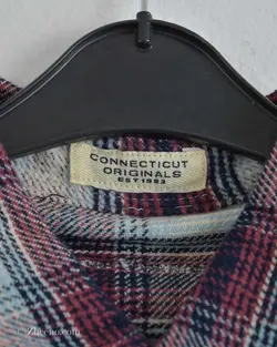 پیراهن پشمی ضخیم Tailor Vintage آبی زرشکی