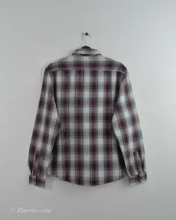 پیراهن پشمی ضخیم Tailor Vintage آبی زرشکی