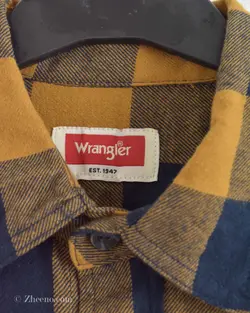 پیراهن پشمی Wrangler خردلی