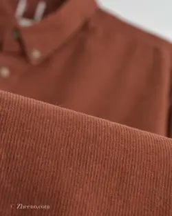 پیراهن کبریتی H&M آجری