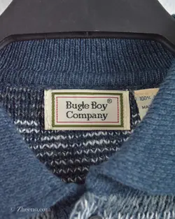 بافت وینتیج دکمه دار Bugle Boy Company