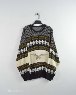 بافت وینتیج طرح دار