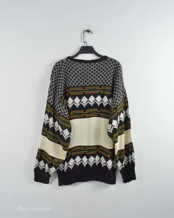 بافت وینتیج طرح دار