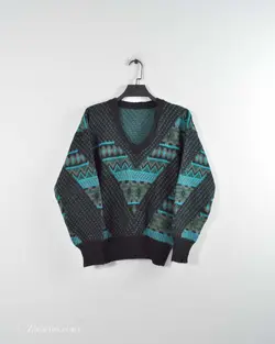 بافت وینتیج چند رنگ