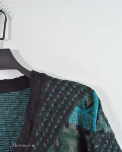 بافت وینتیج چند رنگ