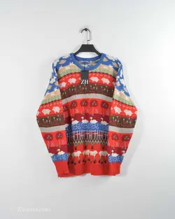 بافت وینتیج طرح دار