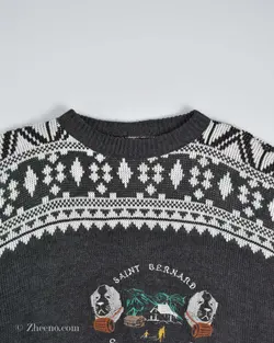 بافت وینتیج مشکی