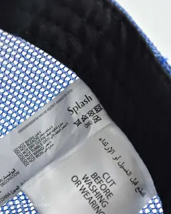 کلاه طرح SuperHero آبی Splash