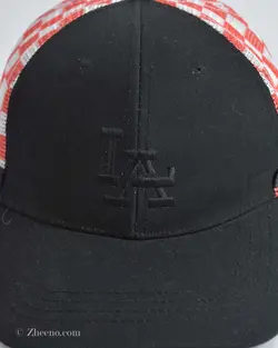 کلاه طرح LA مشکی Splash