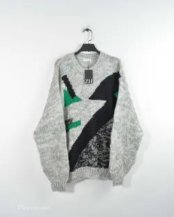 بافت وینتیج طوسی Dramatioue