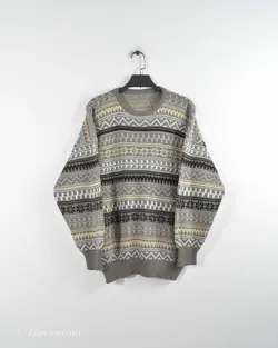 بافت وینتیج طرح دار