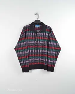 بافت وینتیج سه دکمه North Pole