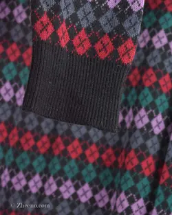 بافت وینتیج سه دکمه North Pole