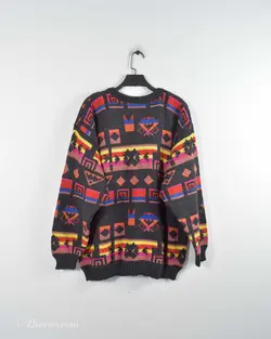 بافت وینتیج طرح دار