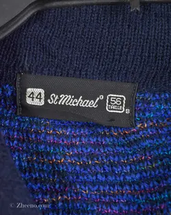 بافت وینتیج سه دکمه St. Michael