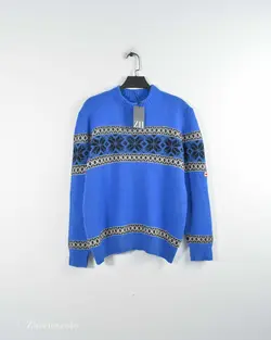 بافت وینتیج آبی