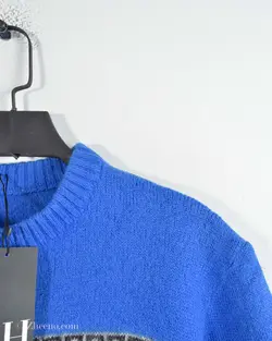 بافت وینتیج آبی