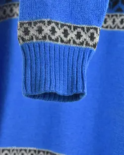 بافت وینتیج آبی