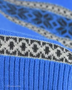 بافت وینتیج آبی