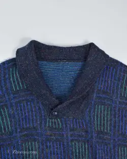 بافت وینتیج سرمه ای