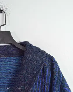 بافت وینتیج سرمه ای