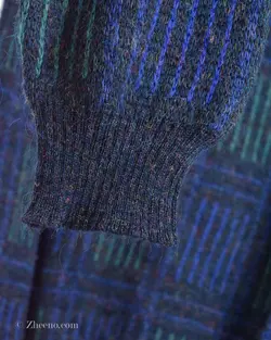 بافت وینتیج سرمه ای