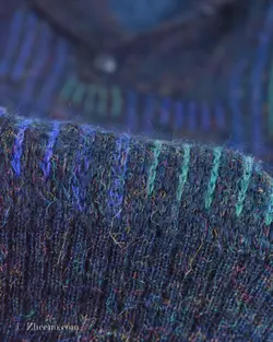 بافت وینتیج سرمه ای