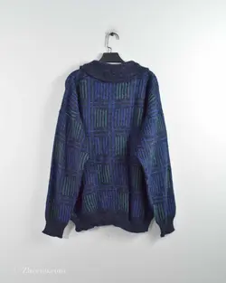 بافت وینتیج سرمه ای