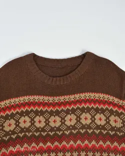 بافت وینتیج قهوه ای