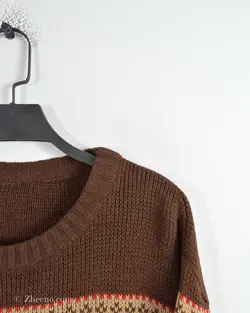 بافت وینتیج قهوه ای