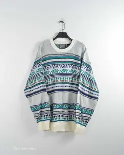 بافت وینتیج Blue