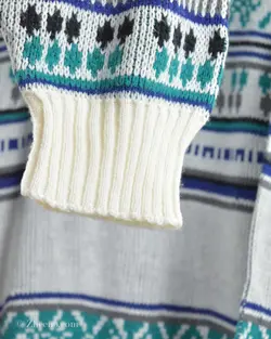 بافت وینتیج Blue