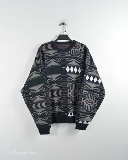 بافت وینتیج چند رنگ