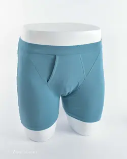 شورت آبی فیروزه ای Abanderado